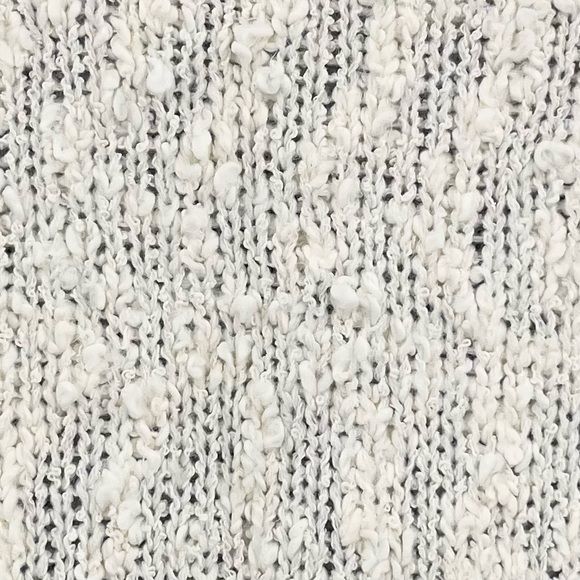 VTG Needles & Yarn Grannycore Knobby Chunky Knit Pastel Floral Crewneck Sweater - Picture 10 of 11